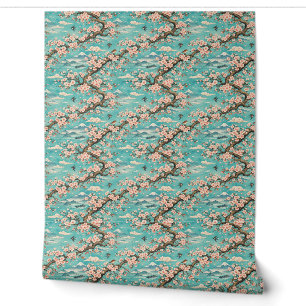 Sakura Cherry Blossom Ukiyo-e Japanese Wallpaper