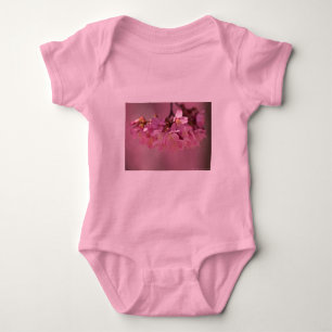 Sakura Cherry Blossoms Delicate Pink Bouquet Baby Bodysuit