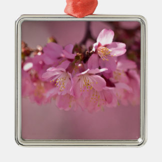 Sakura Cherry Blossoms Delicate Pink Bouquet Metal Tree Decoration