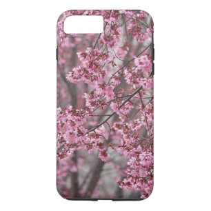 Sakura Cherry Blossoms Flowing Pink iPhone 8 Plus/7 Plus Case