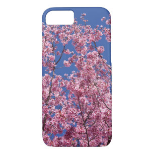 Sakura Cherry Blossoms Into The Blue iPhone 8/7 Case