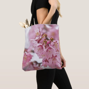 Sakura Cherry Blossoms Pale Pink Tote Bag