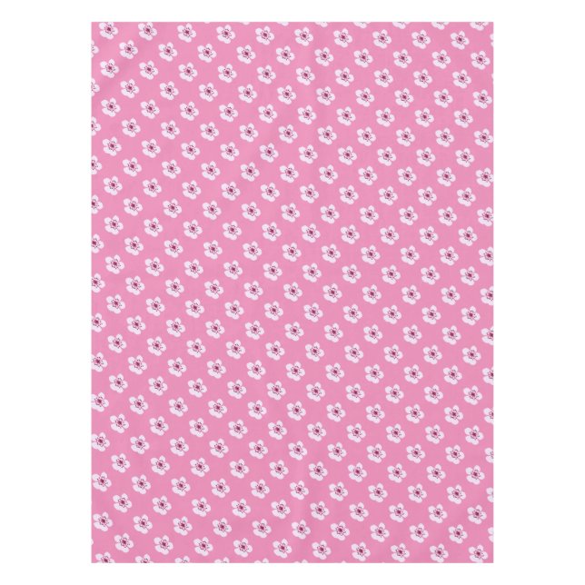 Sakura cherry blossoms tablecloth (Front)