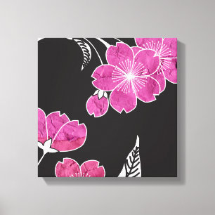 sakura collection canvas print
