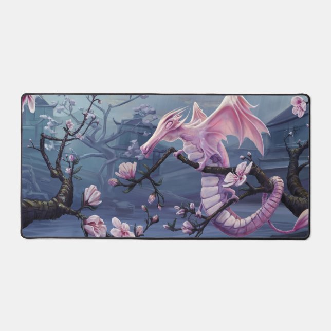 Sakura Dragon XXL Desk Mat (Front)