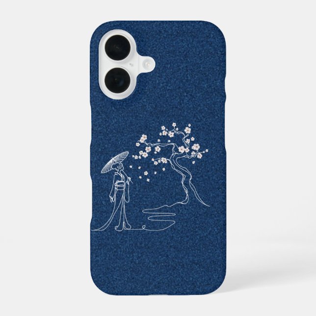 Sakura Elegance Phone Case (Back)
