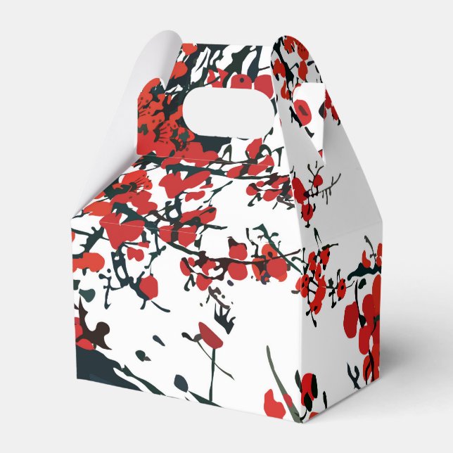 Sakura Favour Box (Back Side)