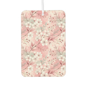 Sakura Flower Pattern Pink Car Air Freshener