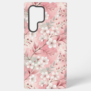 Sakura Flower Pattern Pink  Samsung Galaxy Case