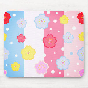 Sakura Flowers, Flowers, Sakura Mouse Mat