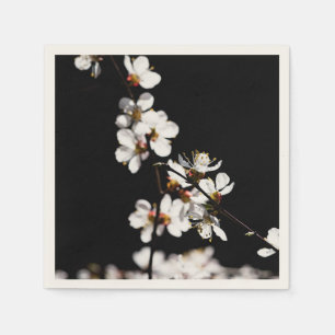 Sakura flowers napkin