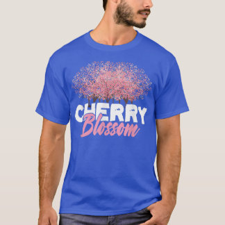 Sakura Flowers Spring Cherry Blossoms Japanese Kan T-Shirt