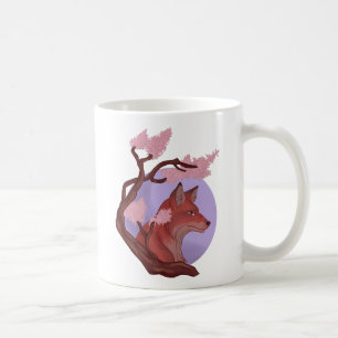 Sakura Fox Coffee Mug