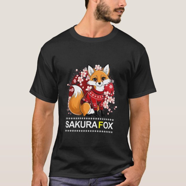 SAKURA FOX T-Shirt (Front)