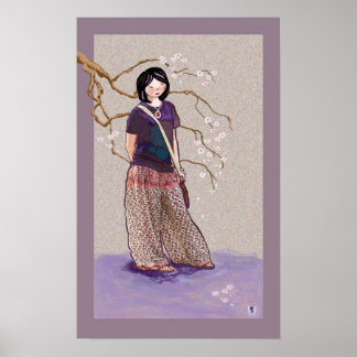Sakura girl version 3 poster