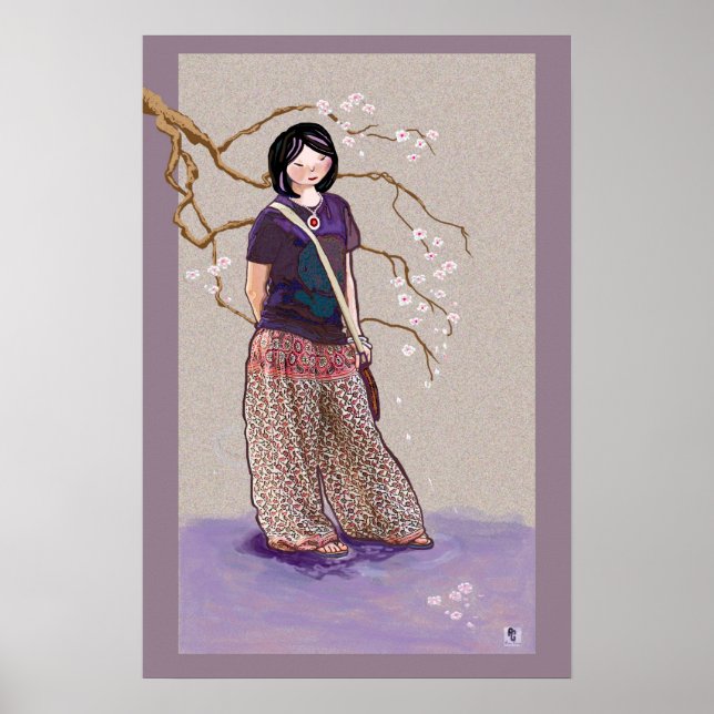 Sakura girl version 3 poster (Front)