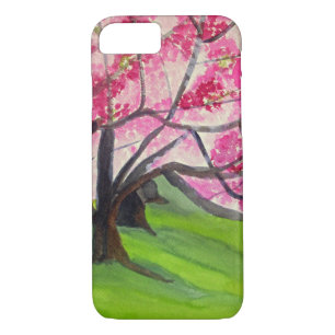Sakura Japanese Cherry Blossom art iPhone 8/7 Case