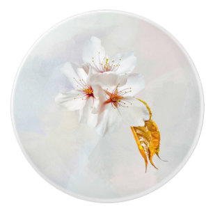 Sakura - Japanese cherry blossom Ceramic Knob