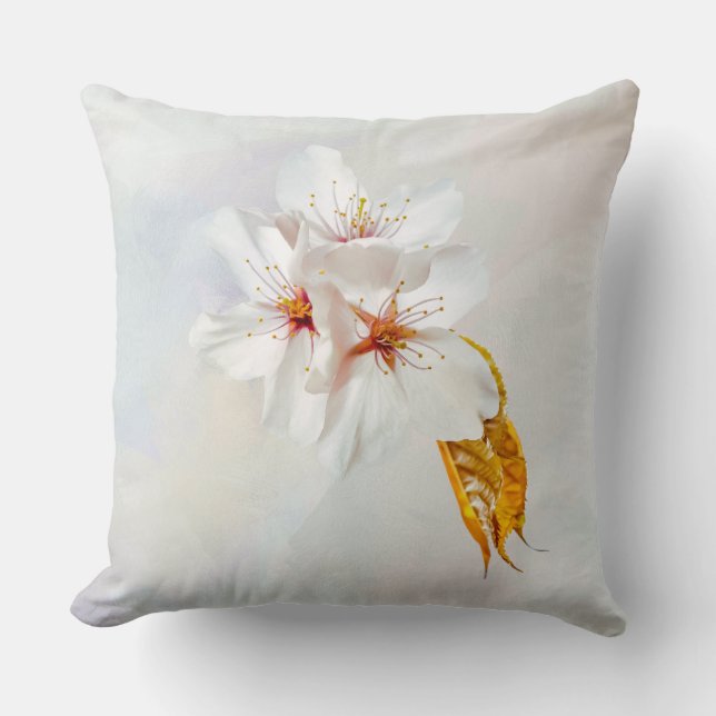 Sakura - Japanese cherry blossom Cushion (Front)