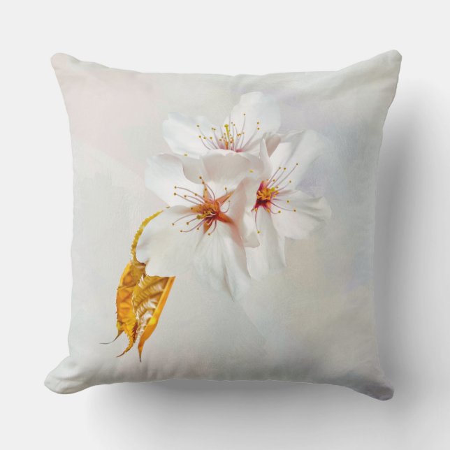 Sakura - Japanese cherry blossom Cushion (Front)