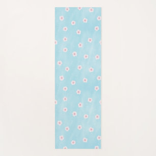 Sakura Japanese Cherry Blossom Floral Yoga Mat