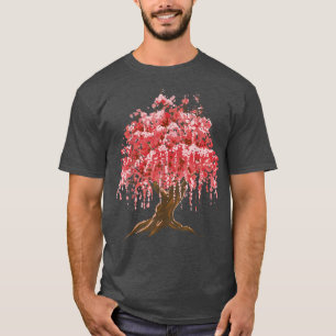Sakura Japanese Cherry Blossom Tree Nature Graphic T-Shirt