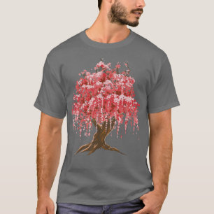 Sakura Japanese Cherry Blossom Tree Nature Graphic T-Shirt