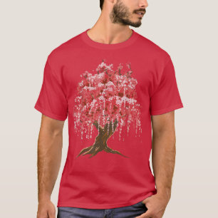 Sakura Japanese Cherry Blossom Tree Nature Graphic T-Shirt
