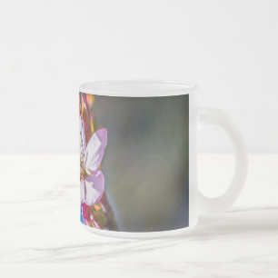Sakura - Japanese cherry flower Frosted Glass Coffee Mug