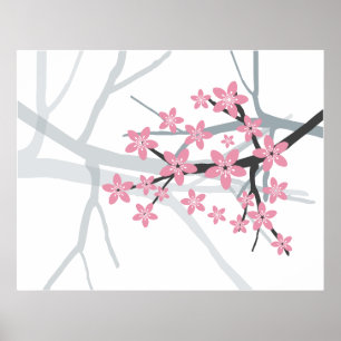 Sakura - Japanese Cherry Tree Blossom Print