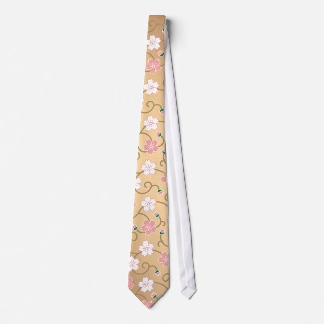 Sakura Karakusa Tie (Front)