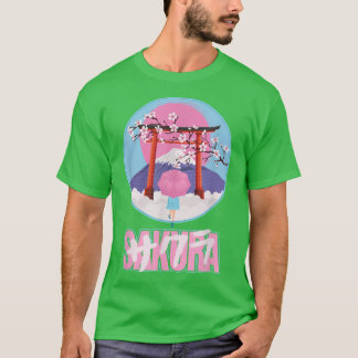Sakura Kawaii Anime Manga Cute Japanese Parody  T-Shirt