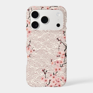 Sakura Kimono Pattern iPhone Case Cherry Blossom