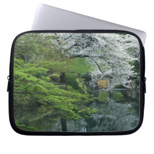 Sakura, Koishikawa Koraku-en Garden, Tokyo, Laptop Sleeve