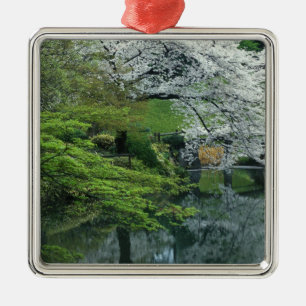 Sakura, Koishikawa Koraku-en Garden, Tokyo, Metal Tree Decoration