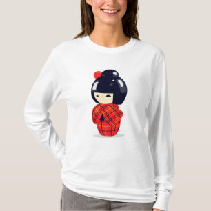 Sakura Kokeshi Doll T-Shirt