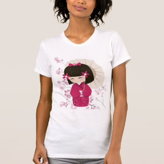 Sakura Kokeshi Doll T-Shirt