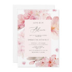 Sakura Love is in bloom bridal shower Invitation