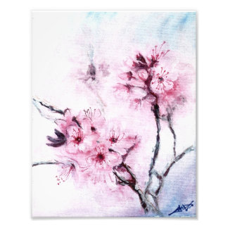 Sakura mini photo print