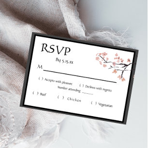 Sakura Mountain   Casual RSVP v2 Border w/date