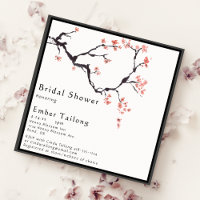 Sakura Mountain | Casual Square Bridal Shower