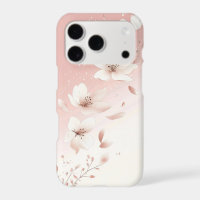 Sakura Ombre Wash iPhone Case | Dusty Pink Cherry