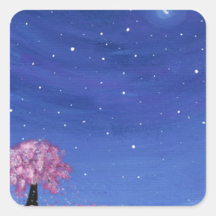 Sakura Painting Stickers