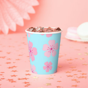 Sakura Paper Cups