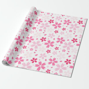 Sakura Pattern Wrapping Paper