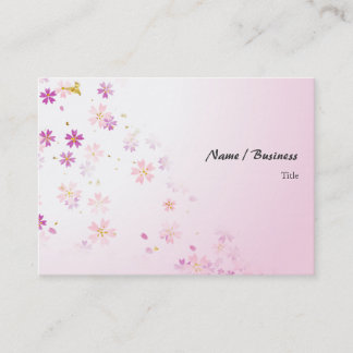 Sakura Pink Business Card
