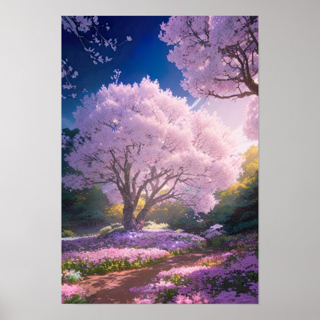 Sakura Radiance Poster (Front)