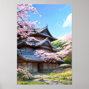 Sakura Retreat, Traditional Countryside Inn Poster