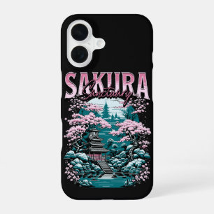 Sakura Sanctuary Japanese Garden iPhone 16 Case