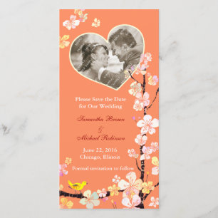 Sakura: Save the Date Wedding Photo Cards